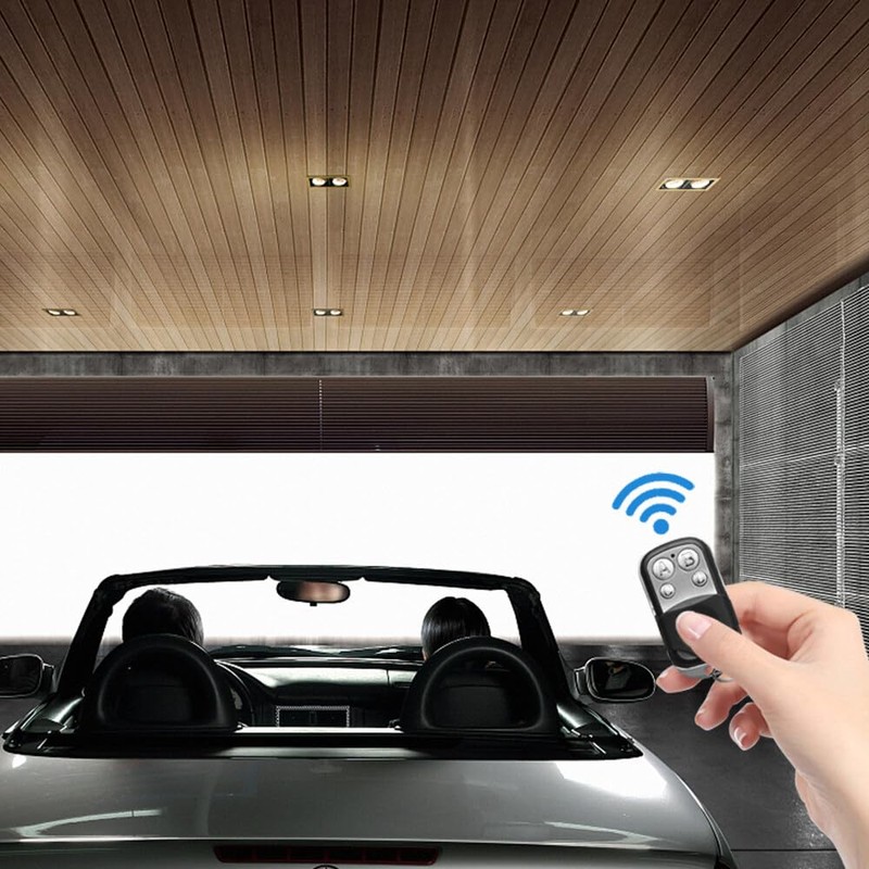 Gobesty Pack of 2 Universal Garage Door Remote Control, 433