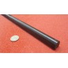Unbranded Acetal Copolymer POM Round Rod, Black 1/2" Dia x