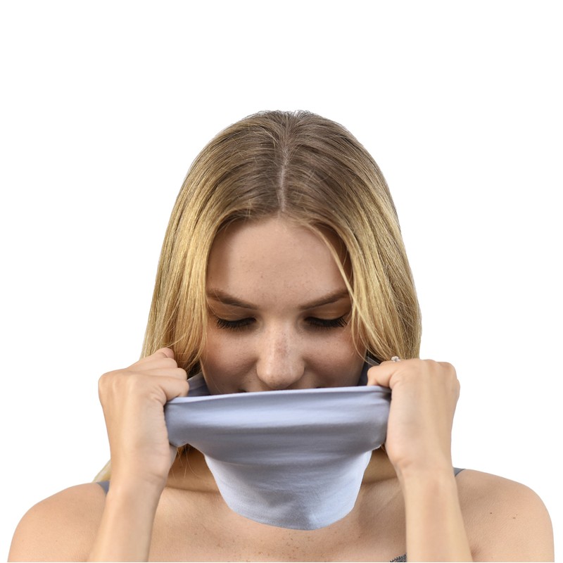 Jasmine Silk Ladies Headband One Size - blue