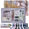 PANZIYU Charming Oil Painting DIY Journal Kit, Scrapbook Kit for