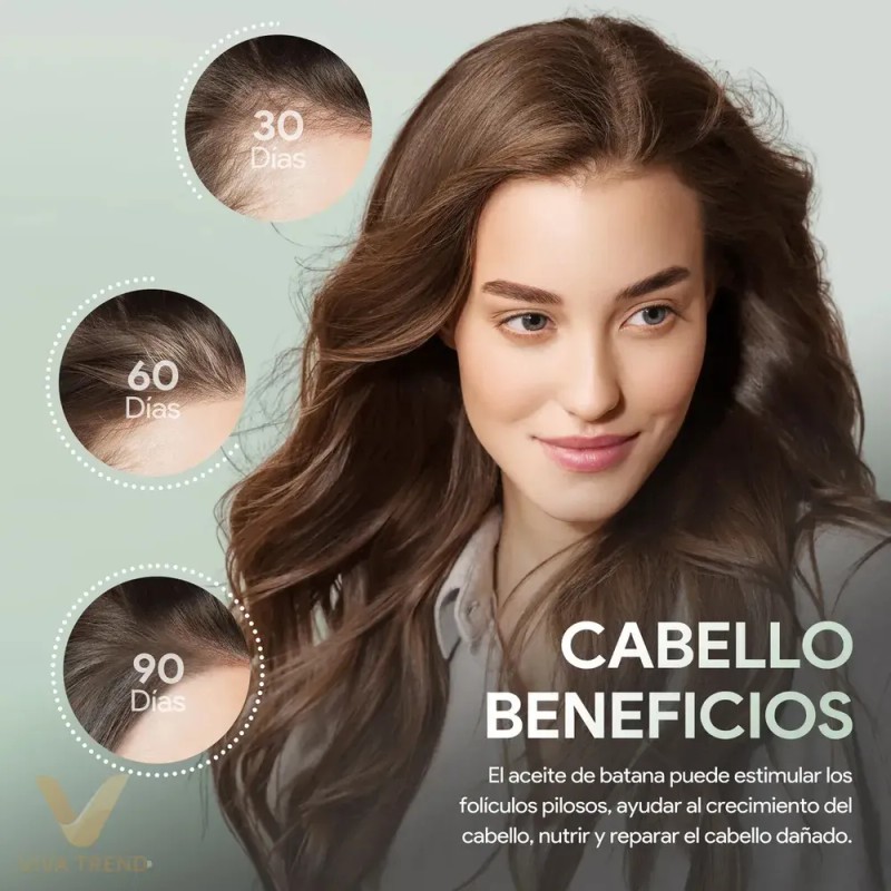 2p Aceite De Batana Orgánico Natural Crecimiento Del Cabello
