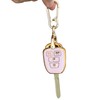 QIXIUBIA for Toyota Key Fob Cover Smart Key with Keychain