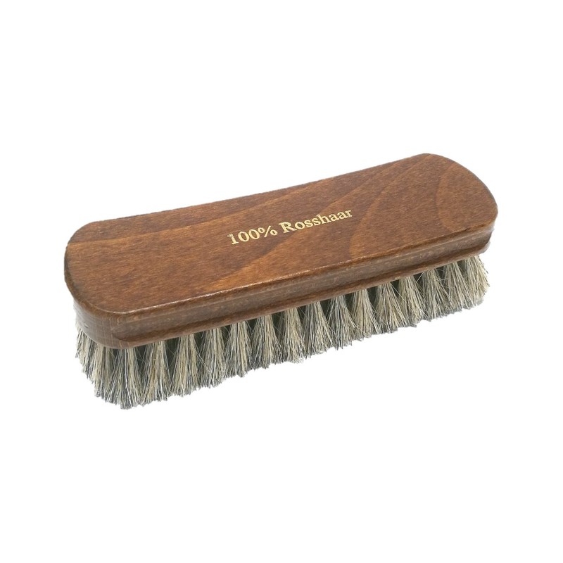 HEBOLD Schuhmacherei Set of 5 Shoe Brushes Made of Horse