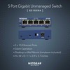 Netgear 5 x Gigabit Ethernet Ports Fast Auto Switching Connection,