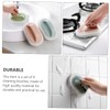 LALAFINA 2sets Sponge Brush Cleaning Tools Plastic Handle Cleaning Brush