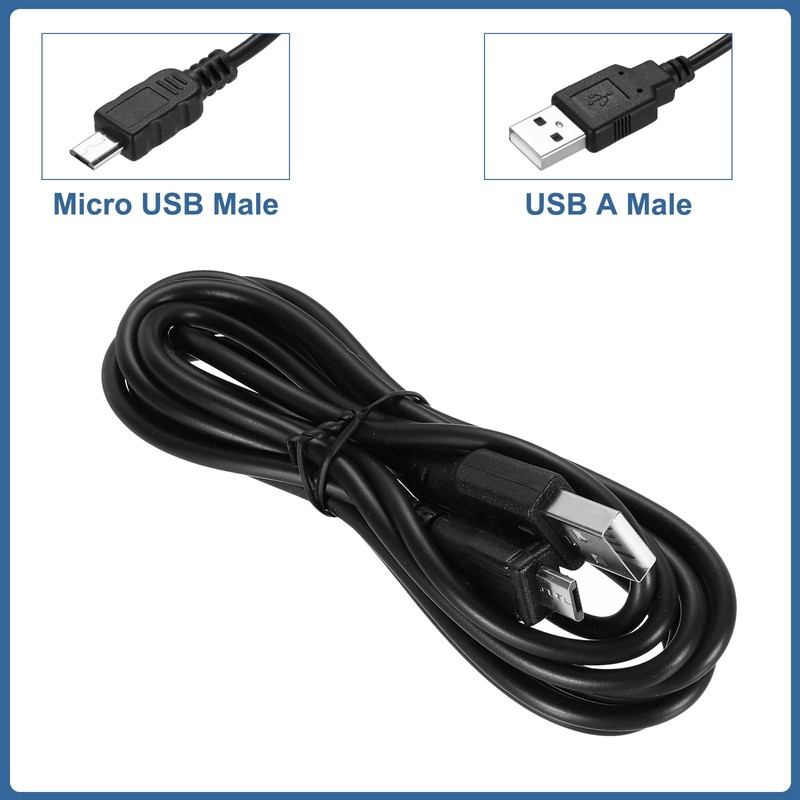MECCANIXITY Micro USB Cable, 6.6ft Standard USB to Micro USB
