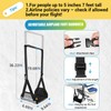 Foot Hammock for Plane Travel, No Collapse Thickened Bamboo Airplane