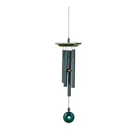 Woodstock Chimes Signature Collection, Woodstock Jade Chime, 22'' Decor Designs Wind Chimes for Outdoor, Patio, Home or Garden Décor (JC)