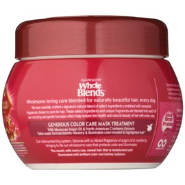 Garnier Whole Blends Color Care Mask with Argan Oil & Cranberry Extracts, 10.1 Fluid Ounce