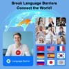 AI Translation Earbuds Real Time 164 Languages & Accents, Audifonos