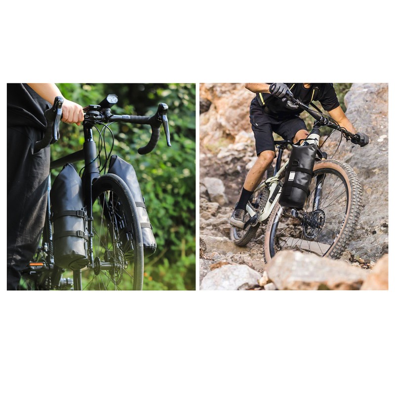 Bike Front Fork Bag 5L Large Capacity Waterproof Durable Cycling