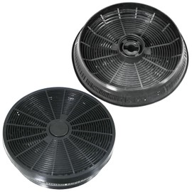 SPARES2GO Carbon Charcoal Filters for Belling CHIM90 444441132 444441131 444441228 444441230 444441231 Cooker Extractor Hoods (Pack of 2)