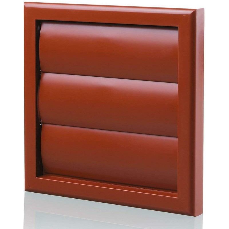 Blauberg Terracotta Gravity Grille 125 mm - 5 inch External