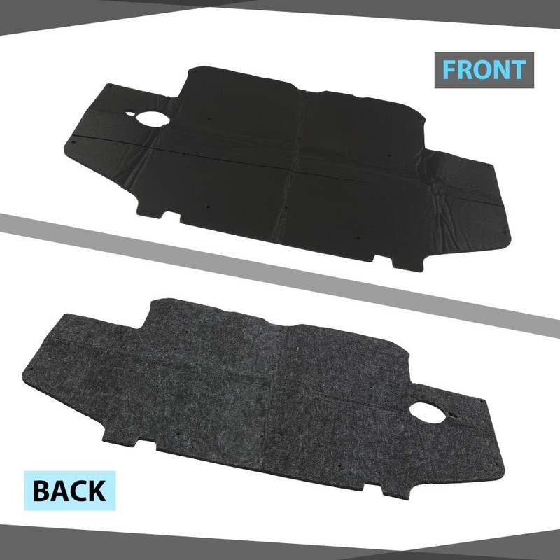 CHEDA Hood Insulation Compatible with Toyota Tacoma 1995-2000 with Clips