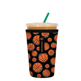 Sok It Java Sok Iced Coffee & Cold Soda Insulated Neoprene Cup Sleeve (Slam Dunk, Medium: 22-28oz)
