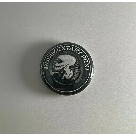 Unbranded Rudimentary Peni Farce 1” Button R013B Pin Badge