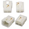 Lsgoodcare 472Pcs 6.3MM 1 2 3 4 6 8Pin Automotive