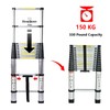 Telescoping Ladder 16.5 FT Aluminum Telescopic Extension Extendable Ladder, Extension