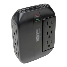 Tripp Lite SWIVEL6 Supresor de Picos, 1500 Joules, 6 Contactos Giratorios, LED, Conexión Directa, Multicontacto y Protector de Sobretensión