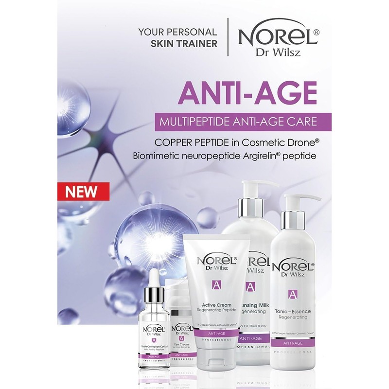 Norel Anti-Age Active Regenerating Peptide Cream with 1% Cooper Peptide