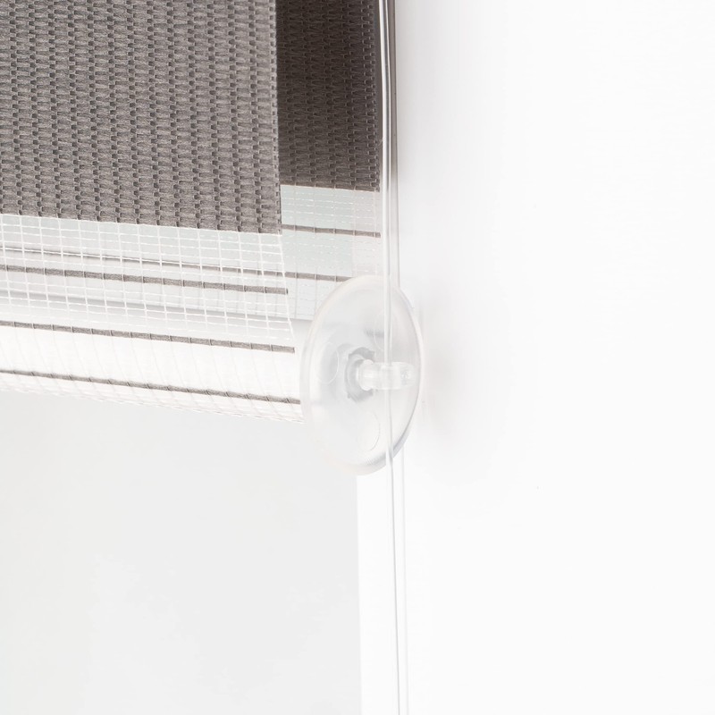 Fenster DEKOR - Roller Blinds for Windows Red - Klemmfix