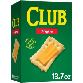 Club Original Crackers 13.7oz Pack of 1 Buttery Flaky Snack Perfect for Sharing