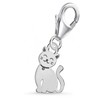 Goldene Hufeisen Mini Small Cat Carabiner Charm Pendant for Charm