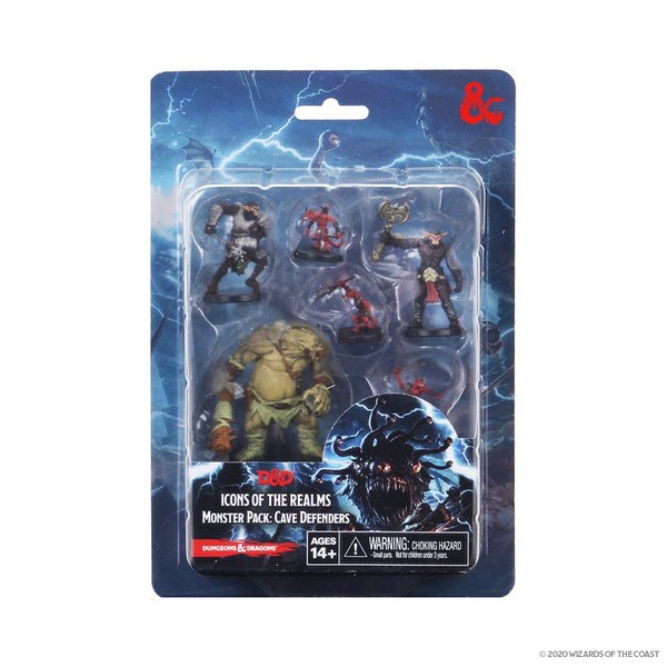 WizKids D&D Icons of The Realms: Monster Pack: Cave Defenders