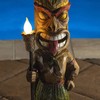 Solar Garden Outdoor Light Torch Figurine Warm Light Landscape Ground