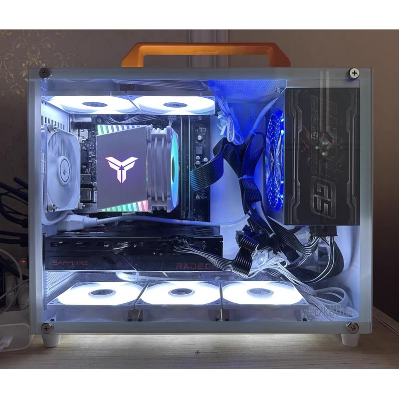 SharGwa PC K88s Matx Case Small Compact Mini Tower Gaming