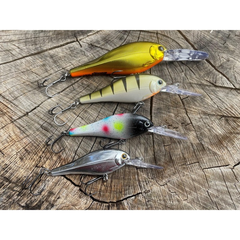 Bandit Walleye Shad - Chrome Blue Back - 2 3/8"