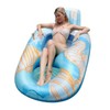 Large Inflatable Swim Tube Pool Toy 142*91cm/Sky Blue 5ea