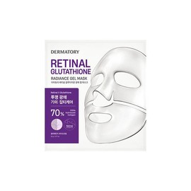 Dermatory 레티날 글루타치온 광채겔 마스크 10매 기획 사은레티날크림미니+레티날토너미니 Retinal Glutathione Brightening Gel Mask 10-Piece Set with Free Gifts: Retinal Cream Mini + Retinal Toner Mini