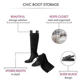 Bag-a-Vie Tall Boot Shapers For Women - Easy Glide Boot Stand-Up Inserts