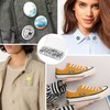 YGAOHF 12 pcs Locking Pin Backs for Enamel Pins -