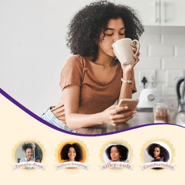 CindiRiver Clip in Hair Extensions,Real Human Hair Afro Kinky Curly Clip in Hair Extensions for Women,Remy Human Unprocessed Curly Clip ins Human Hair 8 Pcs with 20 Clips,1B,22 inch