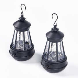 Solar-lantern Waterproof Lights Replacement - Garden Decor Outdoor Lighting Decorative Patio Lighting Solar Replacement (mini lantern 2pack (fairy light))