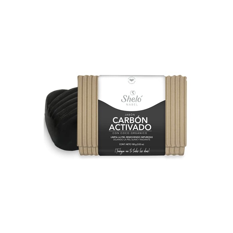 Paquete Con 3 Jabones Con Carbón Activado Y Coco Orgánico