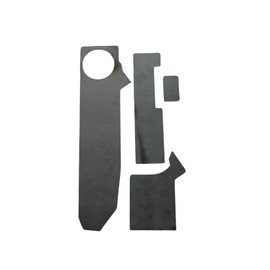 Generic YJ Front Frame Rust Repair Passenger Side, P0424