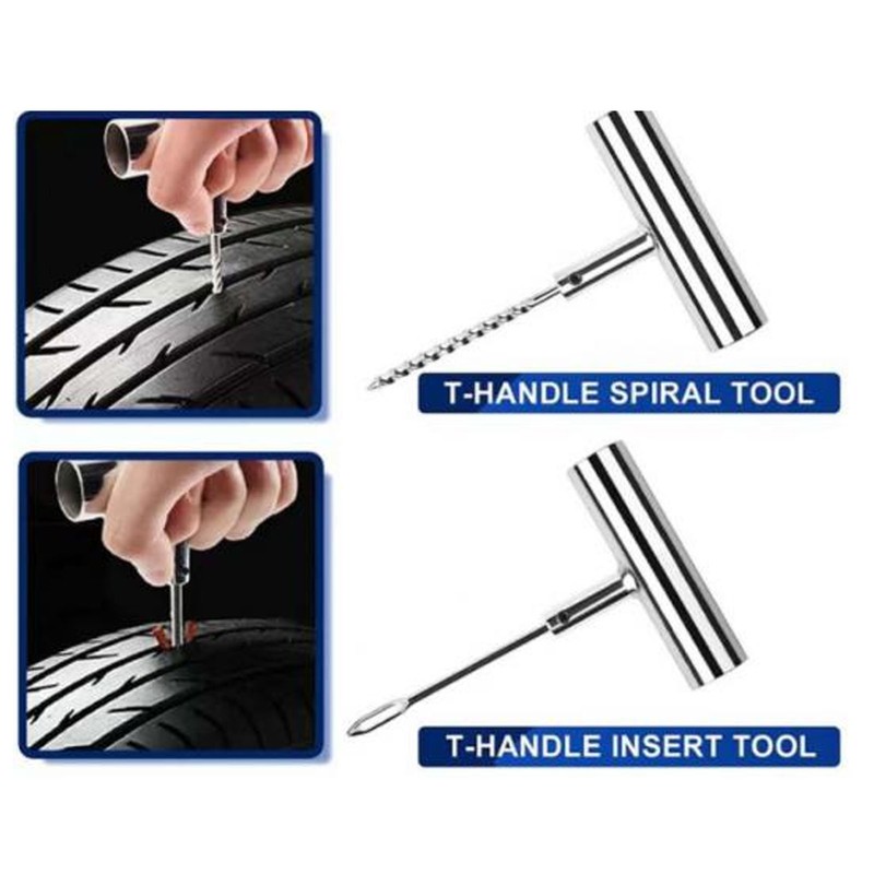 Tire Repair Kit Heavy Duty Tire Plug Kit Universal Tire