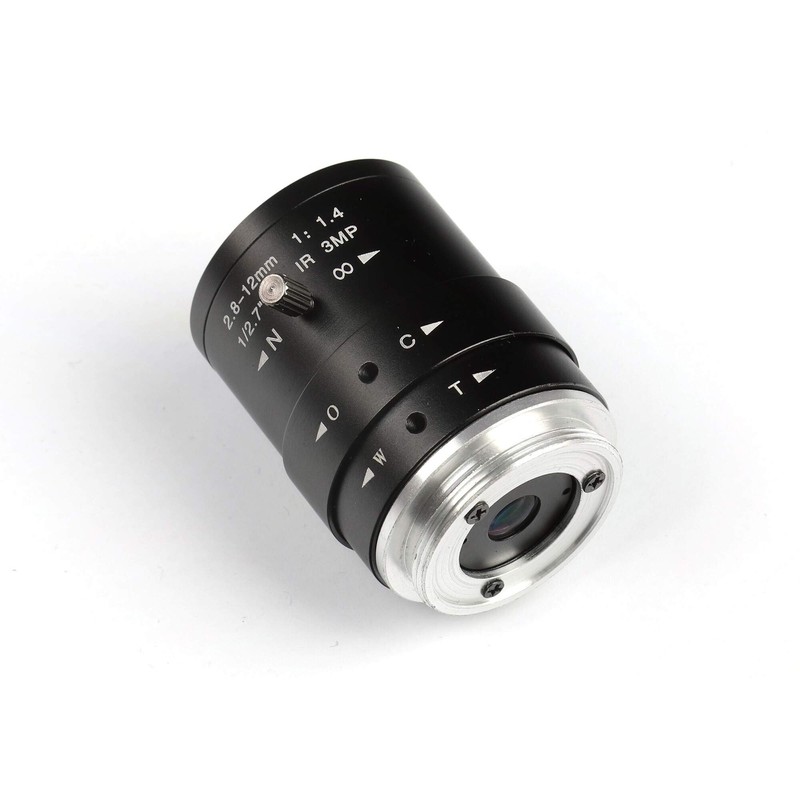 Omegon CS-Mount Lens 2.8-12 mm f/1.4