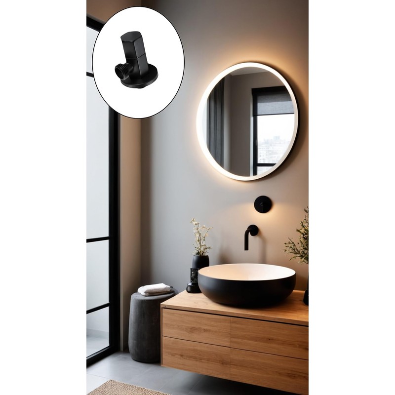 Brass G1/2 Angle Stop Valve for Bathroom & Kitchen |