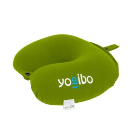 Yogibo Neck Pillow Logo Yogibo Neck Pillow Logo Aqua Blue Travel