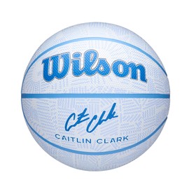 WILSON Caitlin Clark Envision Basketball - Blue, Size 5-27.5"