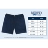 Meripex Apparel Men's 7" Inseam Elastic-Waist Short Shorts 4-Way Stretch