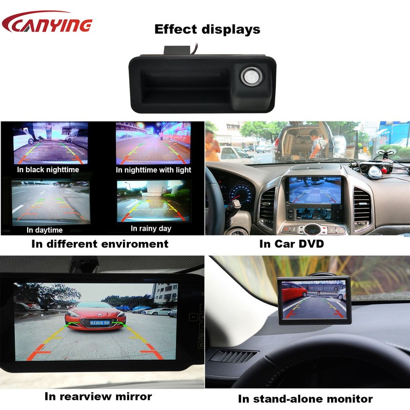 Canying Car Trunk Handle Rear View Camera Special for Ford