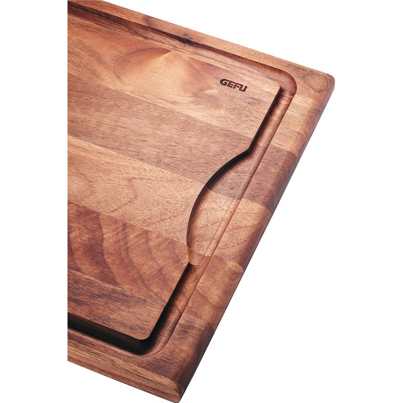 GEFU Enno High-Quality Chopping Board with Juice Groove - Walnut
