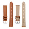 BISONSTRAP Elegant Leather Watch Straps, Quick Release, Watch Bands for