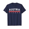 Vintage AUSTRIA Flag Matching Trips Souvenirs from VIENNA T-Shirt