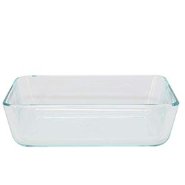 Pyrex 7211 6-Cup Rectangular Glass Storage Container - Made in USA